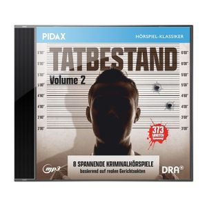 Pidax Hörspiel Klassiker - Tatbestand Vol. 02 - Hörspiel