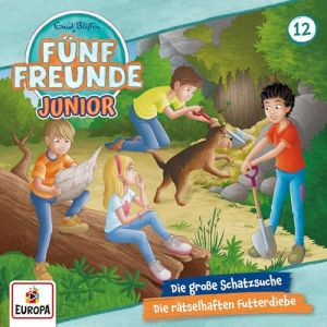 Fünf Freunde Junior 12 -  Die große Schatzsuche / Futterdiebe