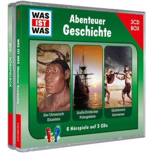 Was ist Was (3 CD-Box) - Abenteuer Geschichte