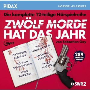 Pidax Hörspiel Klassiker - Zwölf Morde Hat das Jahr