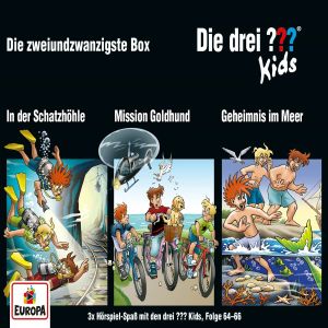 Die drei ??? Fragezeichen Kids - Die 22. Box (Folge 64,65,66)