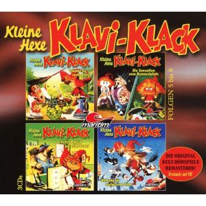 Kleine Hexe Klavi-Klack Box 2 Folge 5-8 - Hörspiele