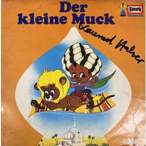 LP Europa der kleine Muck (1) - Konrad Halver - Original signiert !!!