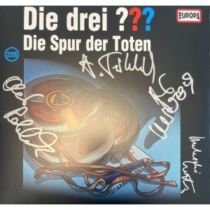 LP drei Fragezeichen 226 - Original von den drei ??? Signiert !!!