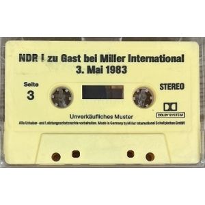 MC Europa NDR 1 zu Gast bei Miller International vom 03.05.1983