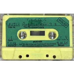 MC Europa Muster Kassette TKKG 6 Angst in der 9 a vom 05.11.1981