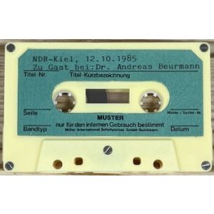 MC Europa NDR-Kiel zu Gast bei Dr. Andreas Beurmann vom 12.10.1985