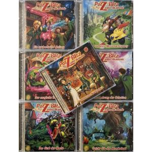 7 x CD Potz Blitz - Die Zauber-Akademie Komplett !!!