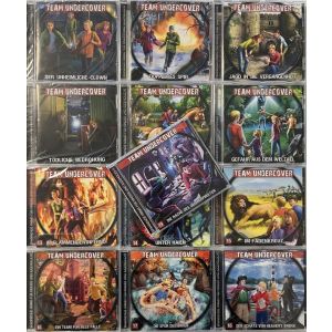 14 x CD Team Undercover Hörspiel Paket !!!