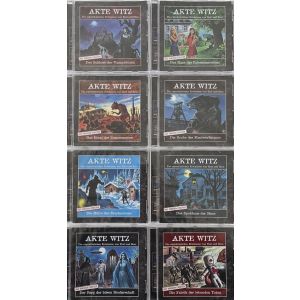 Akte Witz Folge 01 - 08 mit Torsten Sträter Komplett Paket !!!