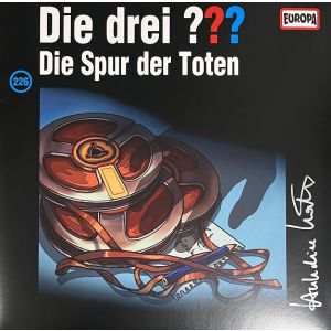 LP drei Fragezeichen 226 - Die Spur der Toten - Original Signiert !!!