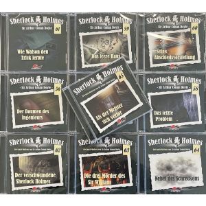 10 x CD Maritim Sherlock Holmes Folge 56 - 65 Hörspiele