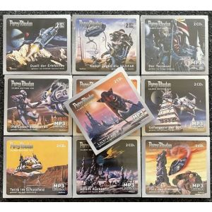 Perry Rhodan Silber Edition Paket Folge 117 - 126 (20 MP3-CDs)