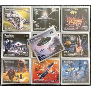 Perry Rhodan Silber Edition Paket Folge 127 - 136 (20 MP3-CDs)