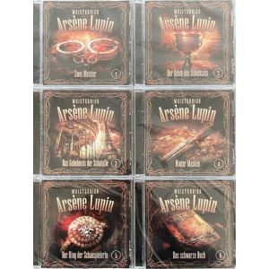 6 x CD Meisterdieb Arsène Lupin Folge 01 - 06 im Paket