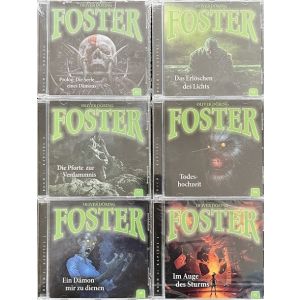 6 x CD Foster Paket Hörspiele