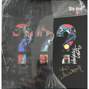 Die Drei ??? Vinyl-Box (Folgen 31-40) (Limited Edition)  - Original Signiert  Jens Wawrczeck !!!