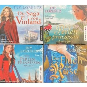 4 x Iny Lorentz - Historische Romane auf 24 CD !!!