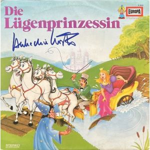 LP Europa E 2043 Die Lügenprinzessin von Heikedine Körting SIGNIERT !!!