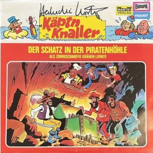 LP Europa ex 3511 Käptn Knaller - der Schatz in der Piratenhöhle von Heikedine Körting SIGNIERT !!!