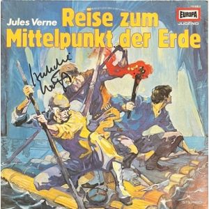 LP Europa Reise zum Mittelpunkt der Erde von Heikedine Körting SIGNIERT !!!