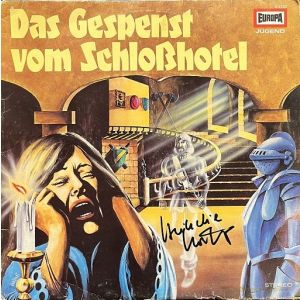 LP Europa E 2123 Das Gespenst vom Schlosshotel von Heikedine Körting SIGNIERT !!!