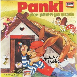 LP Europa Panki der pfiffige Hase von Heikedine Körting SIGNIERT !!!