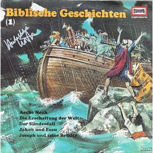 LP Europa E 228 - Biblische Geschichten 2 - von Heikedine Körting SIGNIERT !!!
