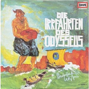 LP Europa - Die Irrfahrten des Odysseus - von Heikedine Körting SIGNIERT !!!