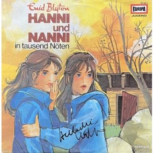 LP Europa - Hanni und Nanni in tausend Nöten - von Heikedine Körting SIGNIERT !!!