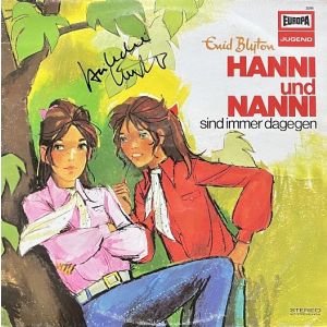 LP Europa - E 3506 Hanni und Nanni sind immer dagegen - von Heikedine Körting SIGNIERT !!!