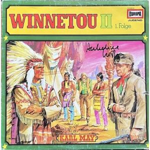 LP Europa - Karl May Winnetou II 1. Folge - von Heikedine Körting SIGNIERT !!! X
