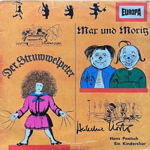 LP Europa E 134 - Max und Moritz - von Heikedine Körting SIGNIERT !!! X