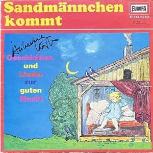 LP Europa E 229 - Sandmännchen kommt - von Heikedine Körting SIGNIERT !!! X