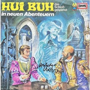 LP Europa E 2048 - Hui Buh in neuen Abenteuern - von Heikedine Körting SIGNIERT !!! X