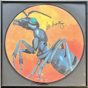 die drei ??? 32 und der Ameisenmensch (Picture-Vinyl) SIGNIERT !!!