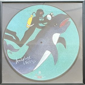 die drei ??? 36 und der Superwal (Picture-Vinyl) SIGNIERT !!!