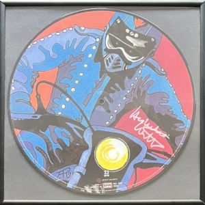 die drei ??? 38 und der unsichtbare Gegner (Picture-Vinyl) SIGNIERT !!!