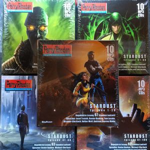 Perry Rhodan 2500-2599: Der komplette Stardust-Zyklus in 5 Sammelboxen (50 MP3-CDs)