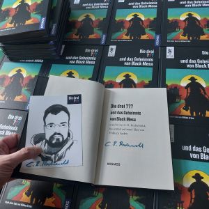 Die drei ??? und das Geheimnis von Black Mesa - vom Autor SIGNIERT !!!